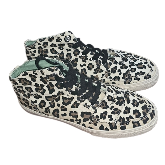 Creative Recreation Cesario Shoes, Leopard print, High-top, size 7 M - Picture 2 of 6